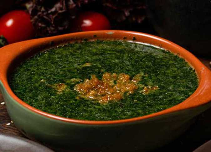 سر عمل الملوخية الخضراء