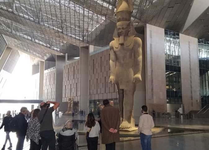 صورة أرشيفية للمتحف المصري الكبير