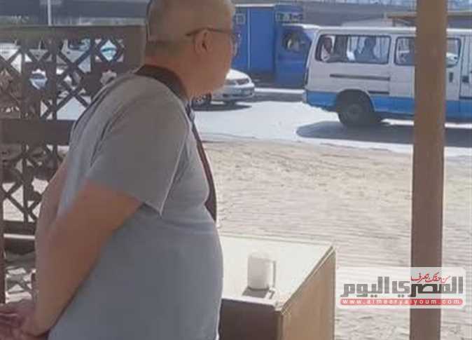 حريق في سيارة الإعلامي أحمد شوبير على طريق صلاح سالم
