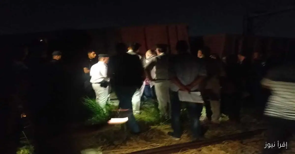 تعليق حركة قطارات الصعيد بعد خروج قطار بضائع عن القضبان في بني سويف