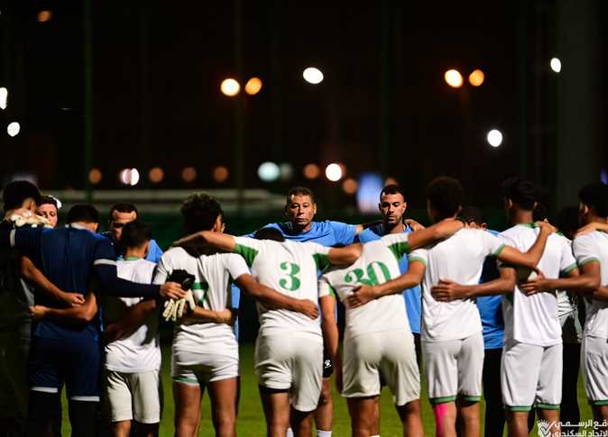 جانب من مران الاتحاد السكندري