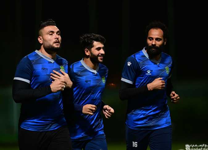 جانب من مران الاتحاد السكندري
