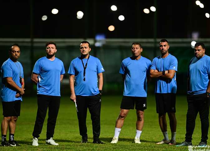 جانب من مران الاتحاد السكندري