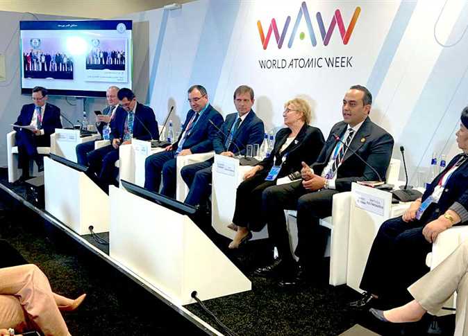 «السبكي» خلال فعاليات الأسبوع العالمي للطاقة الذرية
