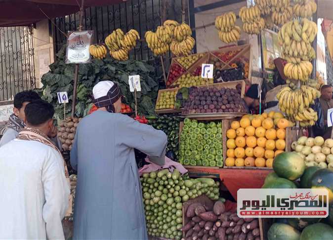 أسعار الخضار والفاكهة في أسواق الأقصر - صورة أرشيفية