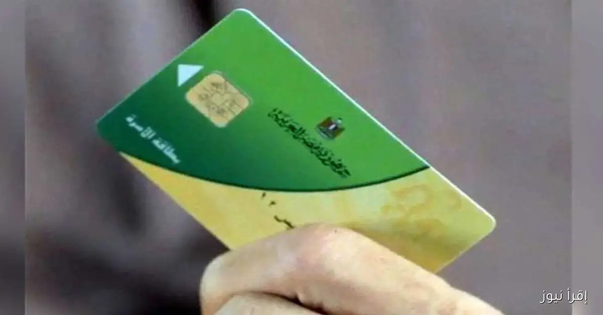 إضافة المواليد وتحديث بيانات المواطنين على بطاقات التموين من خلال منصة مصر الرقمية 2025