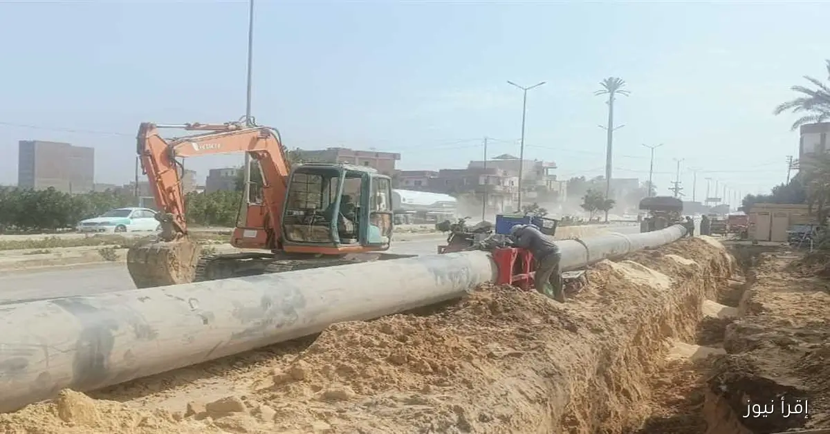 استثمار 85 مليون جنيه لتجديد خط طرد محطة الصرف الصحي بالسلخانة في الفيوم