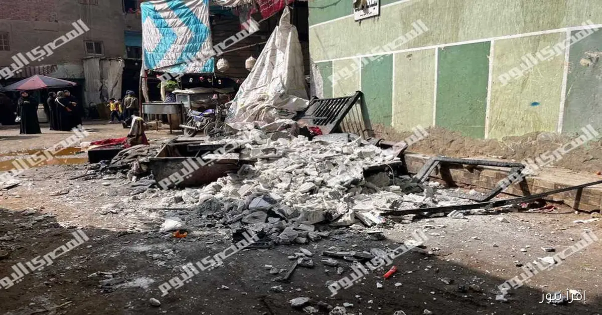 انفجار أسطوانة غاز في شقة بالقليوبية يسفر عن إصابة 5 أشخاص