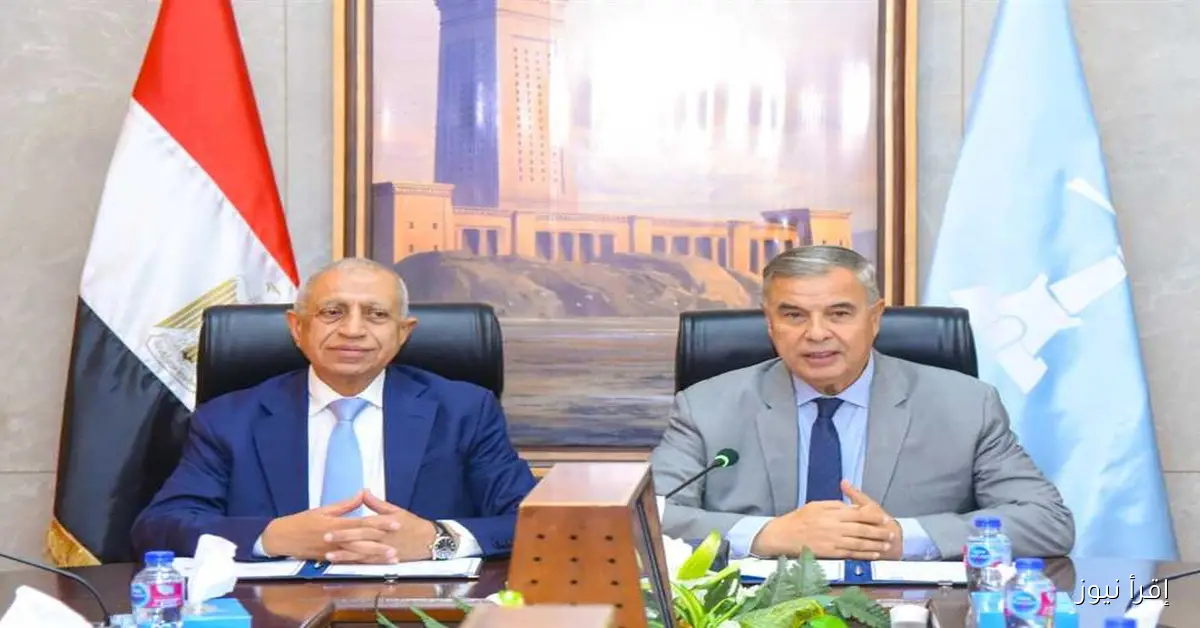 بروتوكول تعاون بين محافظة الإسكندرية والأكاديمية البحرية لاستغلال الفرص الاستثمارية