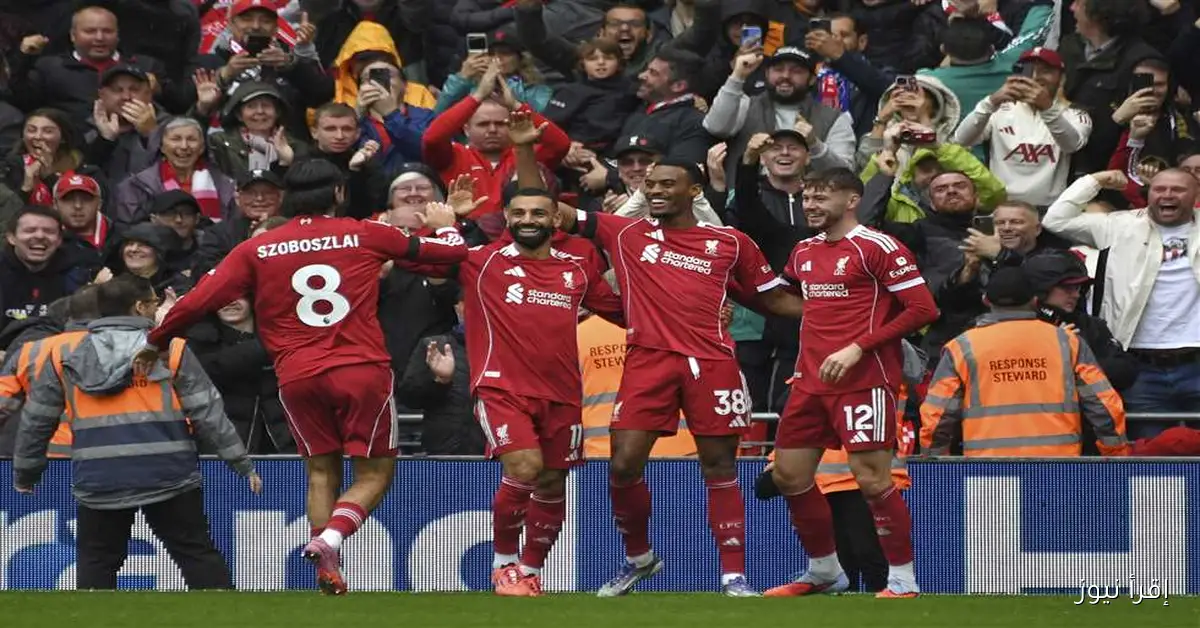 تابعوا مباراة ليفربول وكريستال بالاس في الدوري الإنجليزي مباشرة الآن