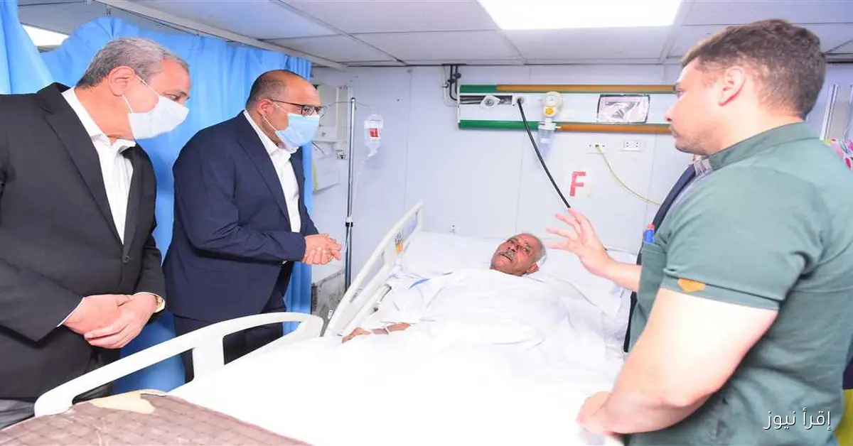 توجيهات لتلبية جميع احتياجات العلاج لمصابي حادث مصبغة المحلة الكبرى