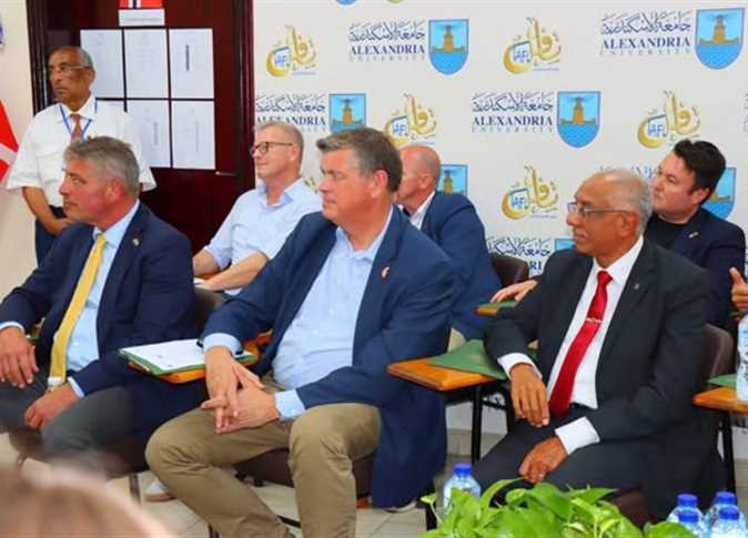 جامعة الإسكندرية تستقبل سفير الدنمارك وأعضاء البرلمان لبحث التعاون الأكاديمي والبحثي