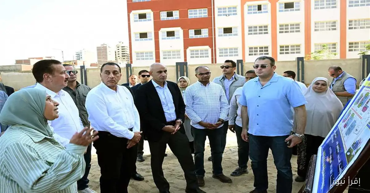 رئيس الوزراء يزور المدرسة المصرية اليابانية الجديدة في شبين الكوم بالمنوفية