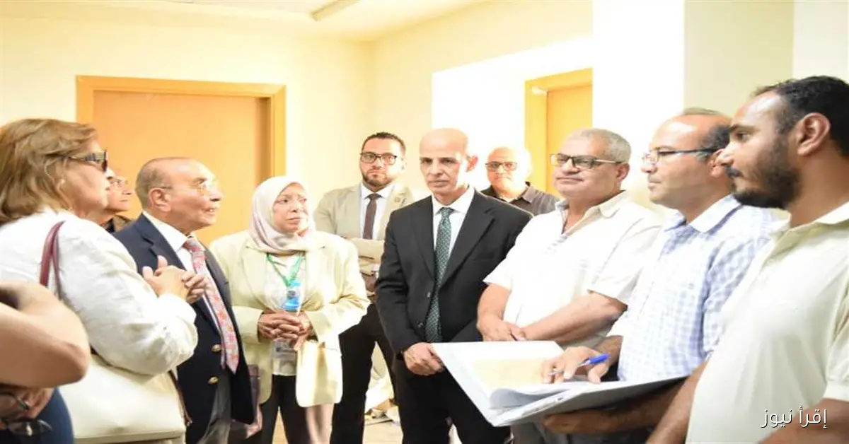 رئيس جامعة بني سويف يطالب بتسريع تشغيل مركز تأهيل الأطفال ذوي الإعاقة