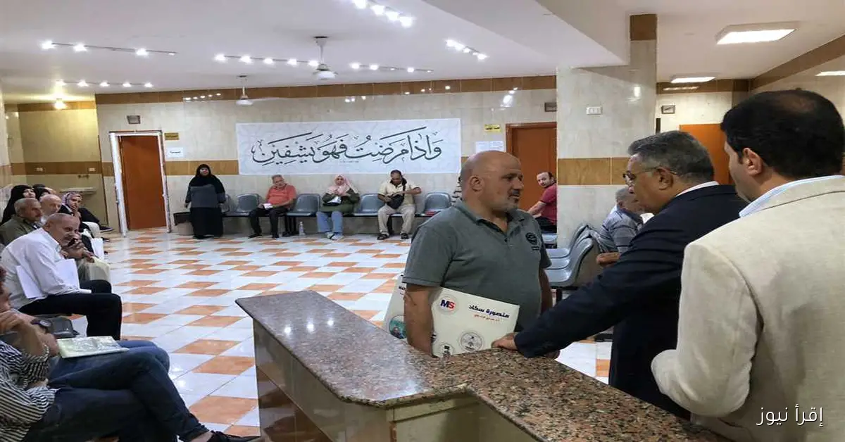 محافظ الدقهلية يزور مركز اللجان الطبية التخصصية الجديد للاطلاع على سير العمل وانتظام التشغيل
