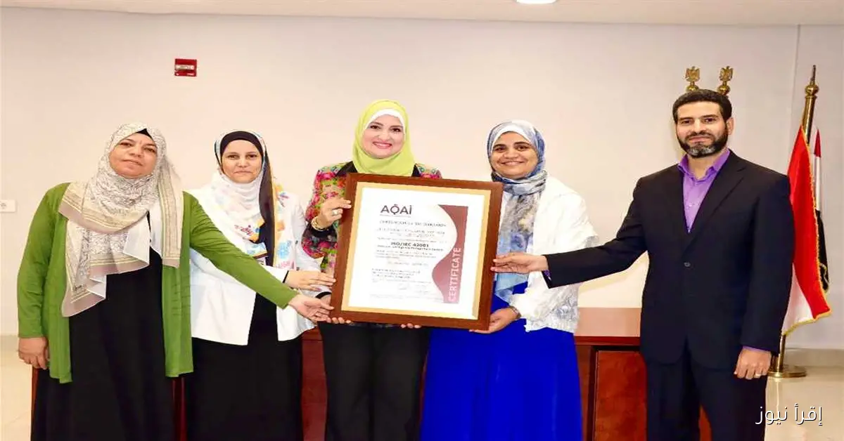 معهد بحوث الإلكترونيات يحقق إنجازًا جديدًا بالحصول على شهادة إدارة الذكاء الاصطناعي ISO/IEC 42001:2023