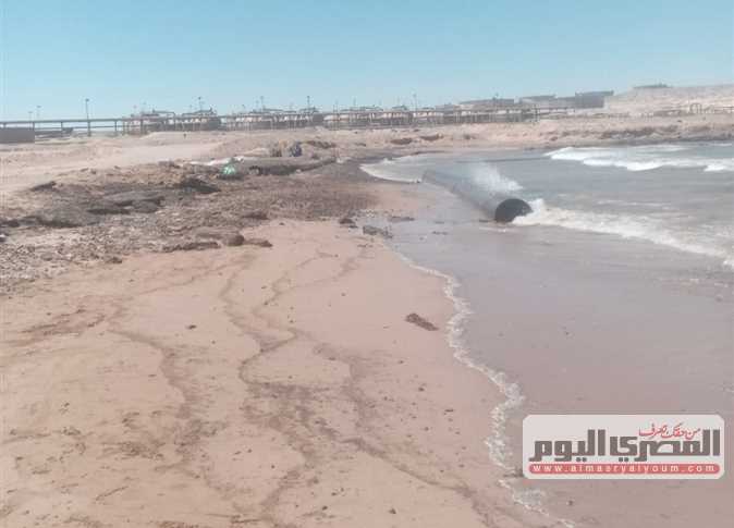 انتهاء أعمال إزالة آثار التلوث البترولي من شاطئ «رأس شقير»