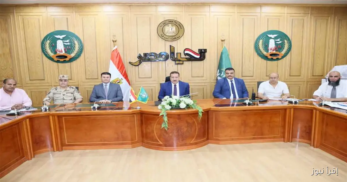 اجتماع تنسيقي لمناقشة آخر مستجدات تسليم مشروعات “حياة كريمة” في قرى أشمون والشهداء بالمنوفية