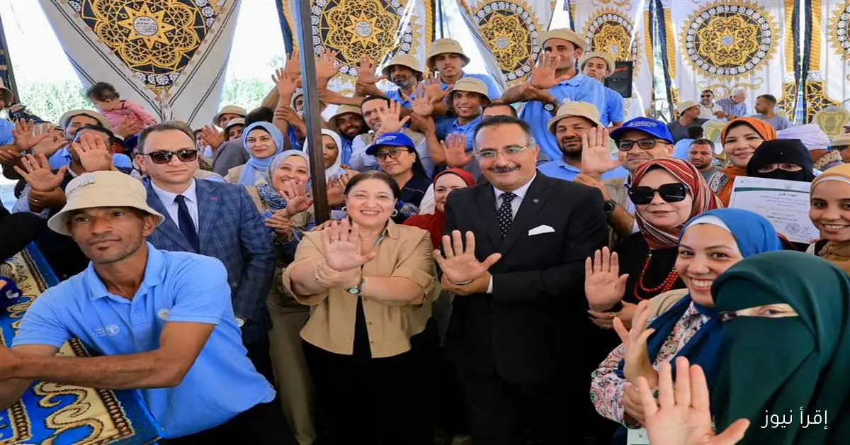 «التضامن» تواصل جهودها في تحسين الوضع الاجتماعي والاقتصادي وتمكين المجتمعات الريفية بالمنيا