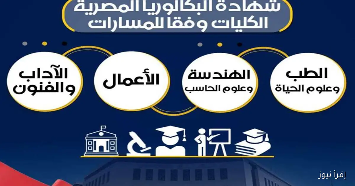 الكليات المتاحة لطلاب البكالوريا المصرية 2025: اكتشف المسارات والتخصصات المتنوعة