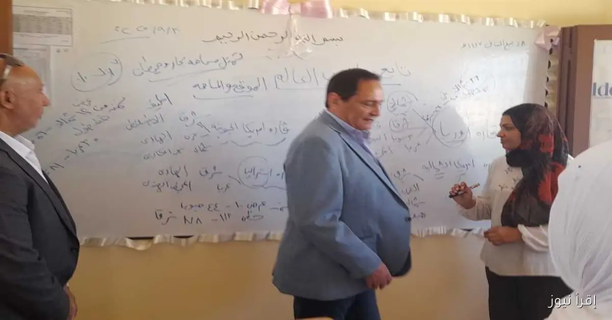 انتظام الدراسة في المدارس والمعاهد الأزهرية بمدينة الحسنة في وسط سيناء