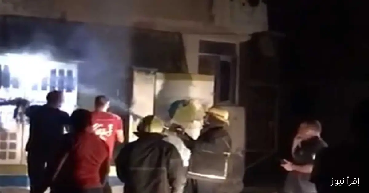 اندلاع حريق في كشك كهرباء بمنطقة السلام بحي الضواحي بعد حادث سوق الحميدي ببورسعيد