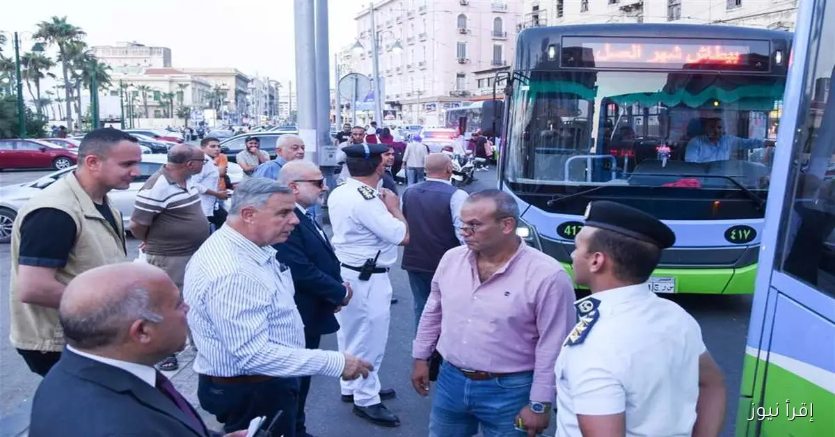 تحركات عاجلة من محافظة الإسكندرية للتغلب على أزمة التكدسات المرورية بموقف محطة الرمل