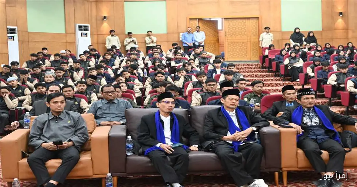 جامعة الأزهر تحتفل بالوافدين الجدد من إندونيسيا في حفل استقبال مميز