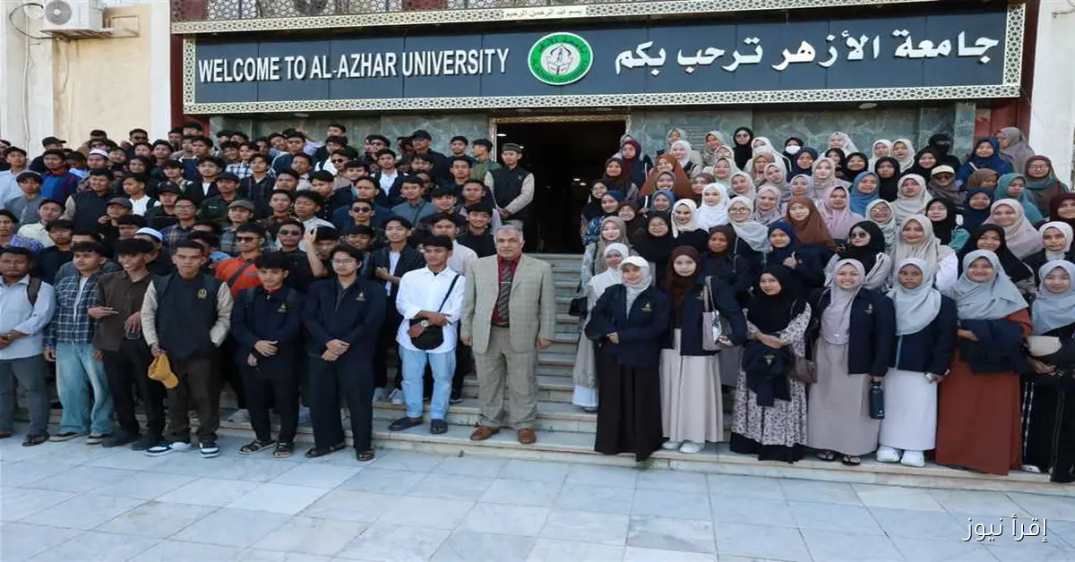 رئيس جامعة الأزهر يستقبل الطلاب الوافدين الجدد