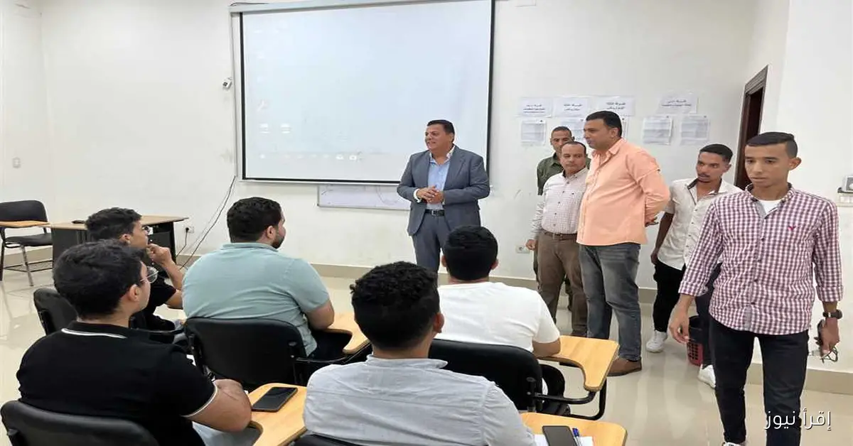 طلاب جامعة الدلتا التكنولوجية يستكشفون أحدث تقنيات مراقبة درجات الحرارة والرطوبة وأنظمة التحكم الذكية