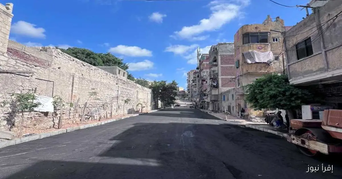 محافظ الإسكندرية يعلن انتهاء أعمال الرصف وإعادة الشيء إلى أصله في 16 شارعاً