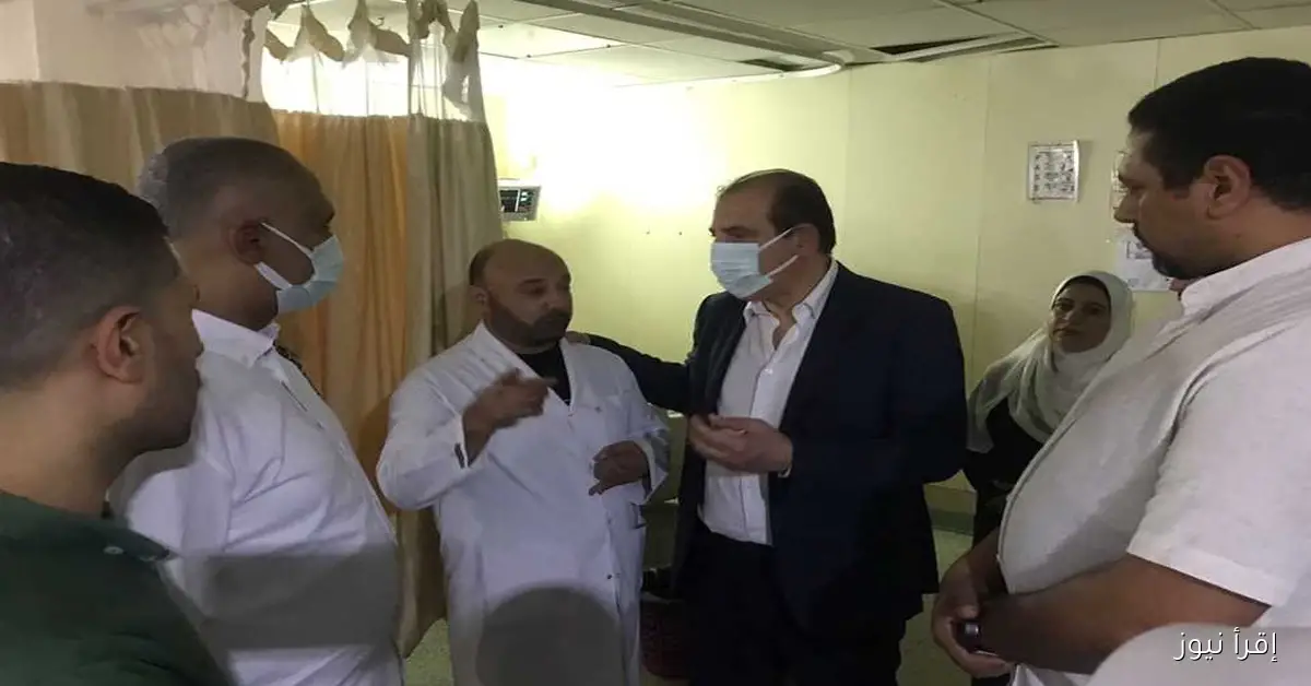 نائب وزير الصحة يقوم بزيارة مفاجئة لمستشفى كفر الزيات ويستعرض التفاصيل