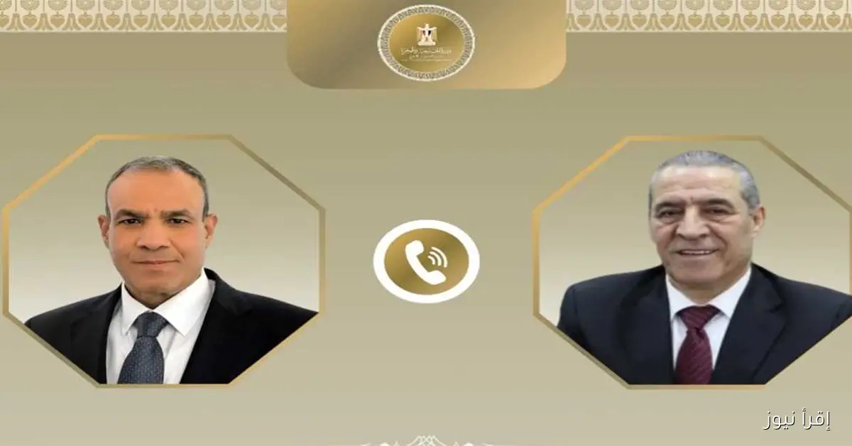 وزير الخارجية يتلقى اتصالاً هاتفياً من نائب رئيس فلسطين