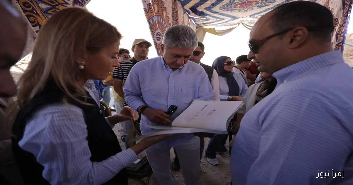 وزير السياحة والآثار يفتتح مقبرة الملك أمنحتب الثالث في وادي الملوك بالأقصر